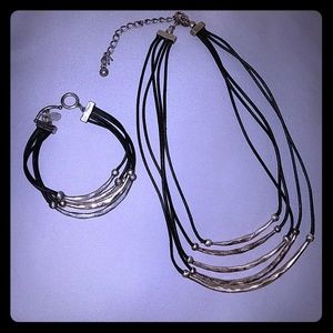 Necklace with matching Bracelet